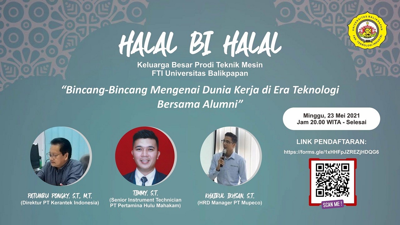 Halal Bihalal & Bincang-bincang mengenai Dunia Kerja bersama Alumni